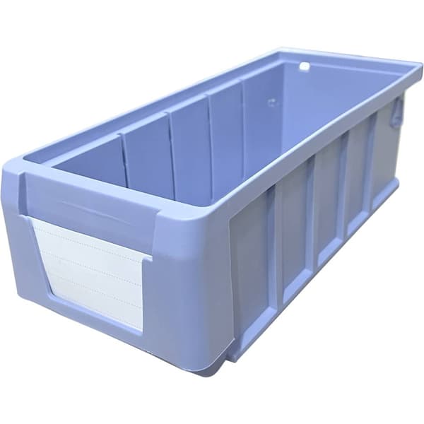 VISO TR 3109 Genomskinlig lagerlåda (B x H x D) 117 x 90 x 300 mm Blå 1 st