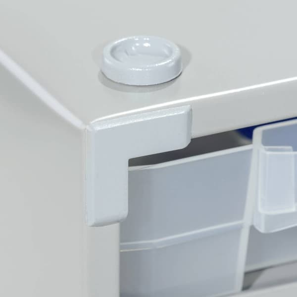 Allit 464800 Detaljmagasin VarioPlus ProM 57/36 (B x H x D) 300 x 565 x 140 mm Silver, Transparent 1 st