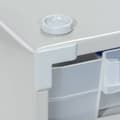 Miniatyrbild 3 av 4: Allit 464800 Detaljmagasin VarioPlus ProM 57/36 (B x H x D) 300 x 565 x 140 mm Silver, Transparent 1 st