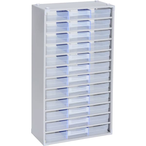 Allit 464800 Detaljmagasin VarioPlus ProM 57/36 (B x H x D) 300 x 565 x 140 mm Silver, Transparent 1 st