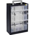 Miniatyrbild 1 av 4: Allit 466260 Detaljmagasin VarioPlus DrawBox C 40 (B x H x D) 300 x 465 x 155 mm Svart, Grå 1 st