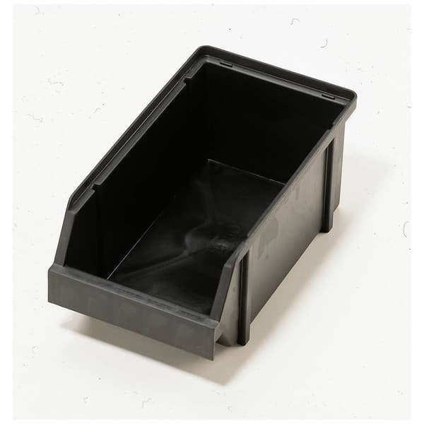 raaco 109314 ESD Lagersiktbox 4-280 (B x H x D) 125 x 101 x 228 mm Svart 1 st