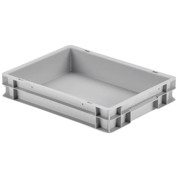 Alutec 75042 Universell, Plastlåda sluten (B x H x D) 400 x 75 x 300 mm Grå 1 st