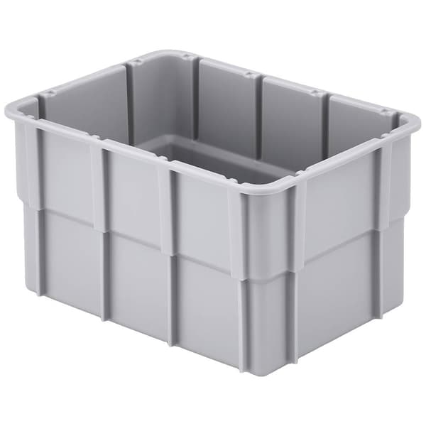 Alutec 75220 Isättlåda stapelbar (L x B x H) 181 x 131 x 101 mm Grå 1 st