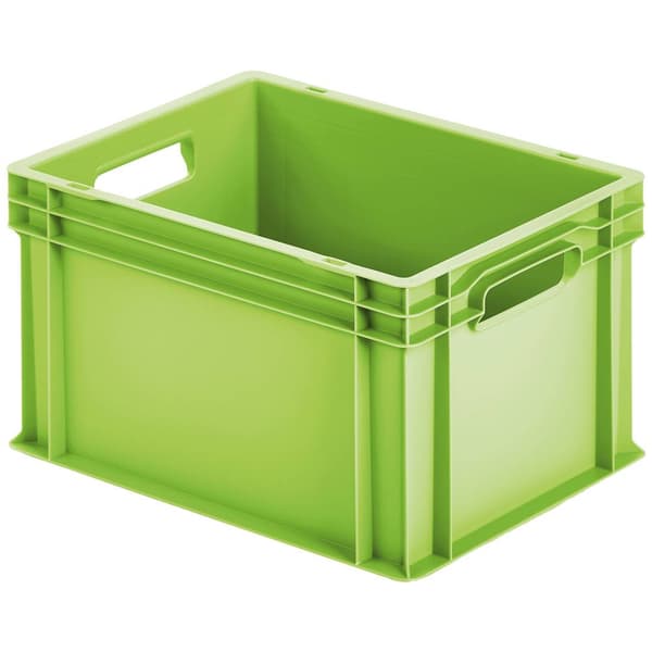 Alutec 75041 Universell, Plastlåda sluten (B x H x D) 400 x 235 x 300 mm Grön 1 st