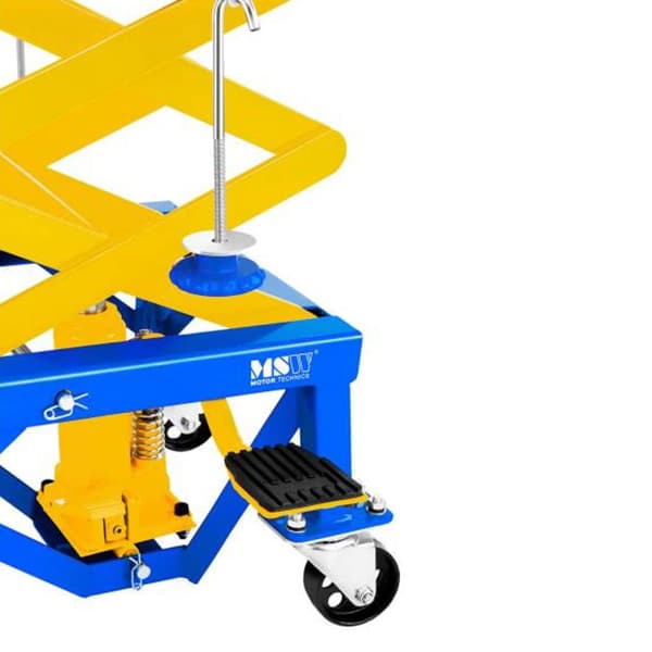Platform elevator mobil motorcykellift på hjul til motorcykler 135kg MSW MHB-135-PRO