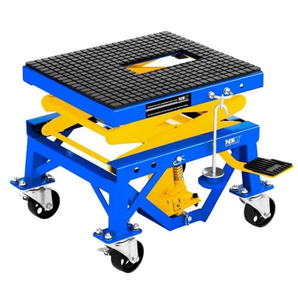 Platform elevator mobil motorcykellift på hjul til motorcykler 135kg MSW MHB-135-PRO