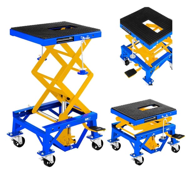 Platform elevator mobil motorcykellift på hjul til motorcykler 135kg MSW MHB-135-PRO