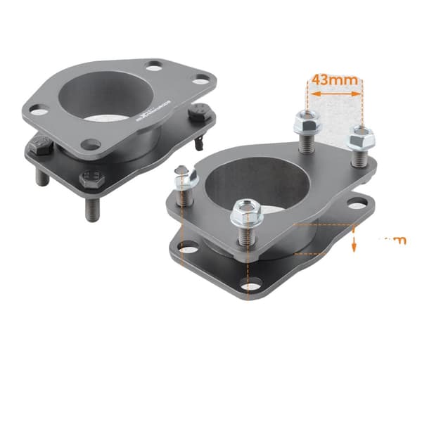 Leveling Lift Kit, 2" Forhjulsløft, Perfekt Pasform til Jeep Liberty, Forbedret Affjedringsydelse