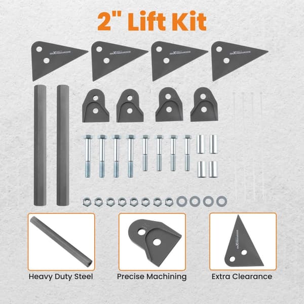 2" Niveau Lift Kit, Holdbar Stål Konstruktion, Nem Installation, Passer til Polaris Sportsman og Scrambler Modeller