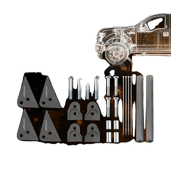 2" Niveau Lift Kit, Holdbar Stål Konstruktion, Nem Installation, Passer til Polaris Sportsman og Scrambler Modeller