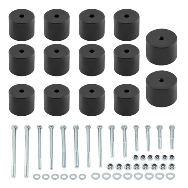 Body Lift Block Kit til Nissan Navara D22, Højstyrkestål Konstruktion, Nem Installation, Passer til Dual Cab 4X4