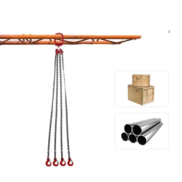 Legerat stål kedjehissverktyg, 5 ton lastkapacitet, 1,5 m arbetslängd,5 ton, 1M