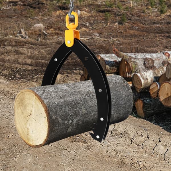 Log Lifting Tong, Høj Belastningskapacitet, Holdbart Kulstofstål, Justerbar Åbningsområde
