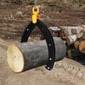 Miniatyrbillede 2 af 4: Log Lifting Tong, Høj Belastningskapacitet, Holdbart Kulstofstål, Justerbar Åbningsområde