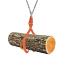 Miniatyrbillede 1 af 4: Log Lifting Tong, 2204.6 lbs kapacitet, kulstofstål