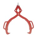 Miniatyrbillede 1 af 2: Log Lifting Tongs, 21 tommer kæbeåbning, 700 kg kapacitet, kraftig ståldesign,Rød