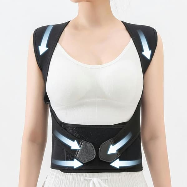 Correct Posture Back Posture Corrector Brace til mænd, kvinder - XL