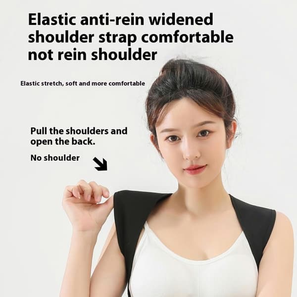 Correct Posture Back Posture Corrector Brace til mænd, kvinder - XL