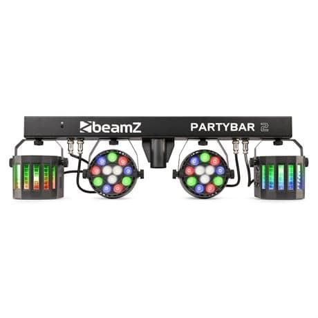 Beamz PartyBar2 2PAR 12x1W RGBW 2 derby R
