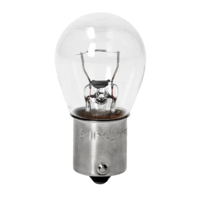 1 x glödlampa klar 12V / 21W Ba15s vit bromsljus blinkerslampa