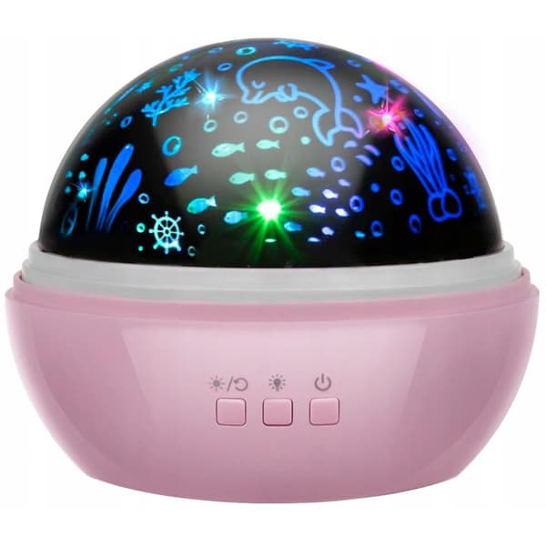 Projektorlampe, USB - Rosa
