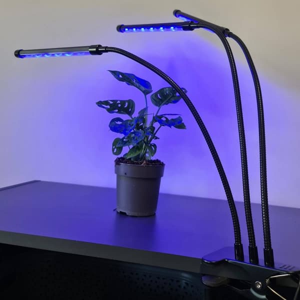 Justerbar dyrkingslampe - LED, timer