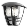 Miniatyrbild 3 av 4: Vägglykta Philips 15387/30/16 Svart Aluminium 60 W E27