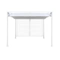 Miniatyrbild 9 av 9: Pergola DKD Home Decor Vit 296 x 296 x 225 cm Stål