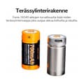 Pikkukuva 2 / 2: Fenix 16340 ARB-L16-700 mAh Li-ion -akkuparisto