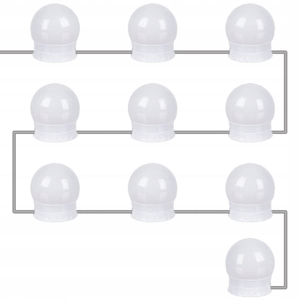 Spegelbelysning med Smart Kontrollpanel - LED