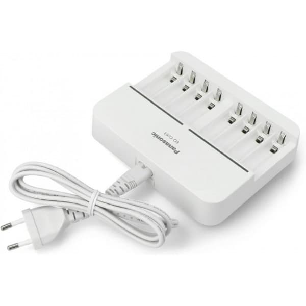 Panasonic Eneloop BQ-CC63E -oplader, til 8 batterier