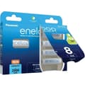 Miniatyrbild 3 av 4: Panasonic Eneloop AA 2000 mAh - batteri, 8 st