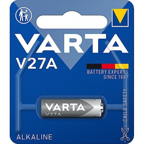 Varta LR27/A27 -alkalibatteri, 1 stk.