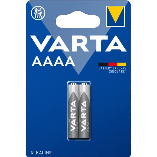 Varta Professional -alkalibatteri, 2 stk AAAA / LR61 batterier