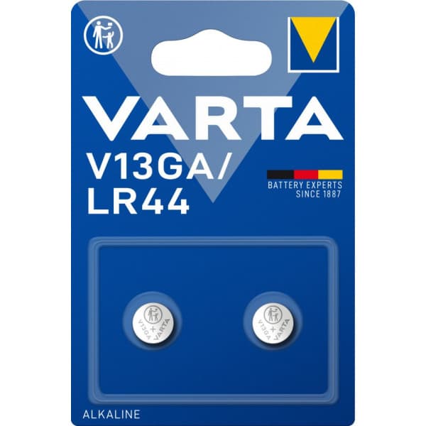 Varta V13GA / LR44-batteri, 1,5 V, 2 stk.