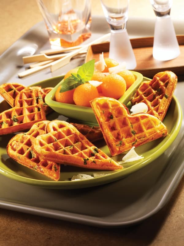 Tefal Snack Collection -paistolevyt: 6 Sydänvohvelit