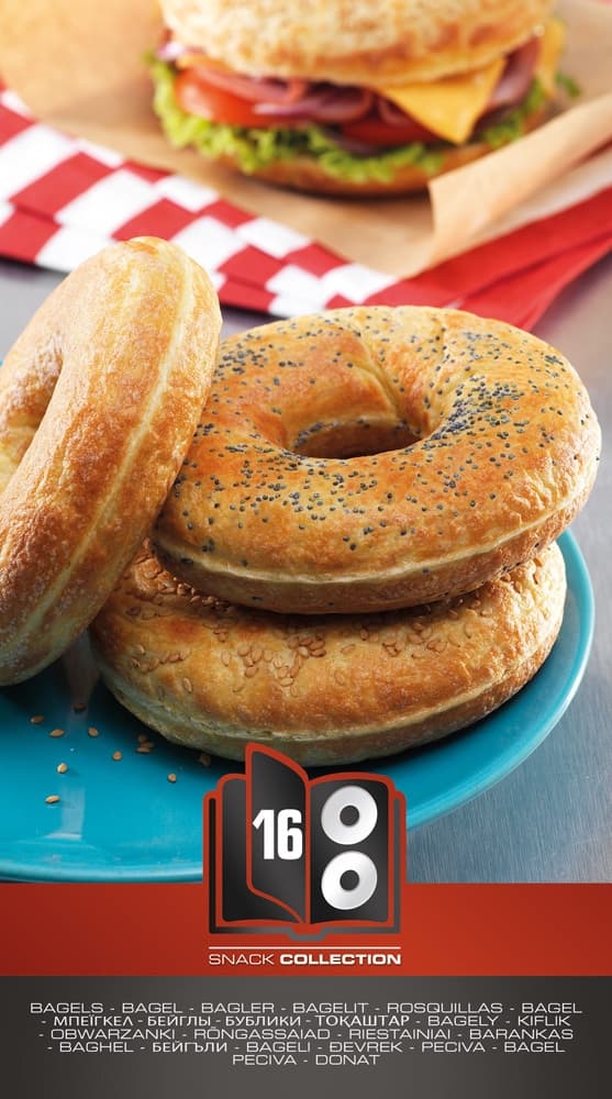 Tefal Snack Collection bakplåtar: 16 bagels