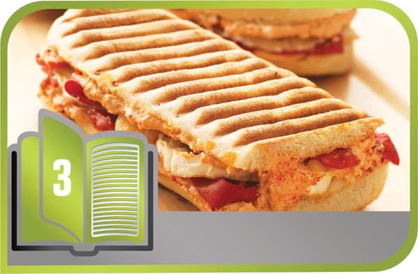 Tefal Snack Collection bakplåtar: 3 Paninis
