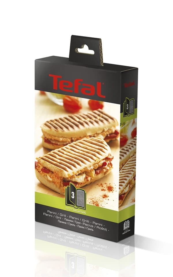 Tefal Snack Collection bakplåtar: 3 Paninis