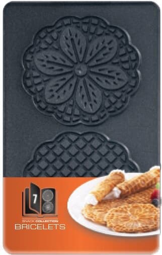 Tefal Snack Collection -paistolevyt: 7 Ohuet vohvelit