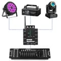 Miniatyrbillede 2 af 5: Trådløs LED-belysningskontrol, DMX512-signalforstærker, Scenebelysningskontrol