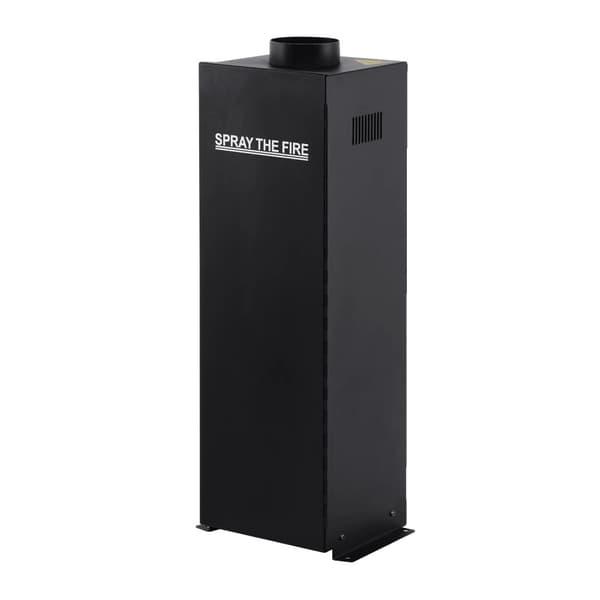 200W DMX512 Brandsläckningsprojektor, 1㎡ Täckning, Realistiska Flammeffekter,2 stycken 1pcs