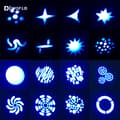 Miniatyrbillede 2 af 4: Bevægelseshoved LED Gobo Lys, 60W Effekt, 11 DMX Kanaler,EU-stik, 60W
