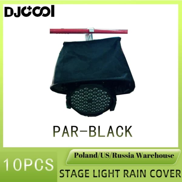 Scene Lys Regn Dække, Holdbart 1680D Oxford Stof, 10PCS Pakke,Par-Sort, 10STK