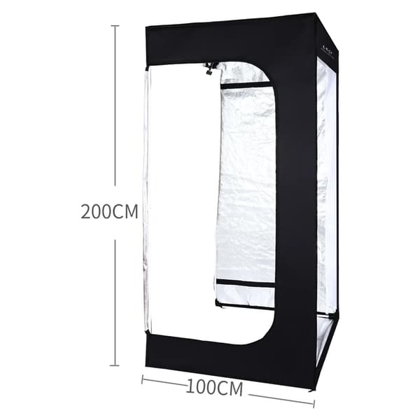 Fotografi Lyskasse, Stor 100x200cm Størrelse, Holdbart Nylonstof Materiale,Suit 200 cm