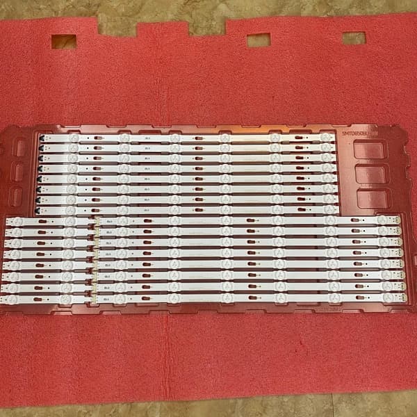 LED Baggrundsbelysningsstrip Kit, 16 Stykker til TV, Lang Levetid, Energi Effektiv