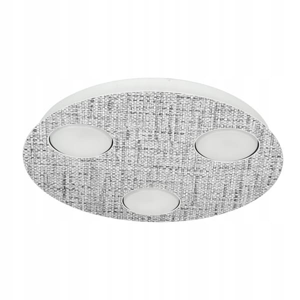 Loftslampe rund loftslampe STICKER 3x GX53 Rattan hvid