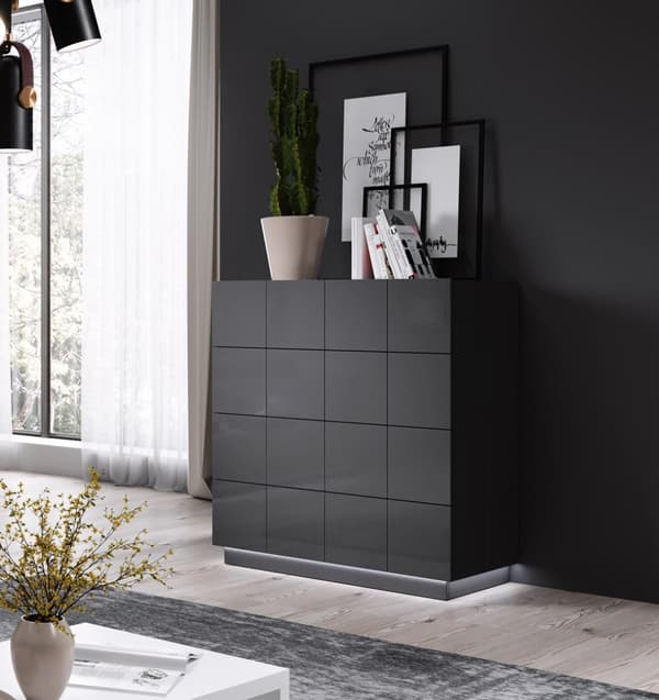 Cama Lighting REJA byrå 4S vit