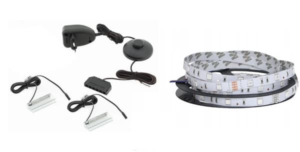 Cama RTV-belysning QIU 160 blå